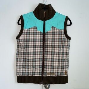 Burton Western Style Puffer Vest Girls XL